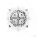 Orthodox tattoo design idea