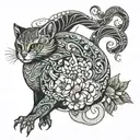 the waters ifa tattoo design idea