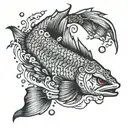 the waters ifa tattoo design idea