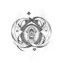 Aquarius tattoo design idea