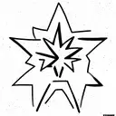 Star tattoo design idea