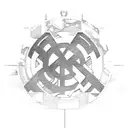 cyberpunk real madrid tattoo design idea