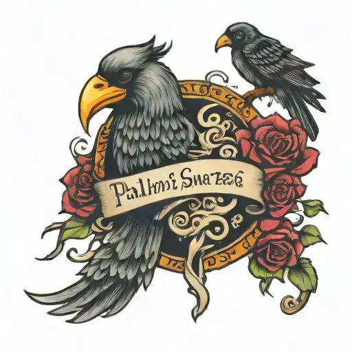 psalm 23 verse tattoo design idea