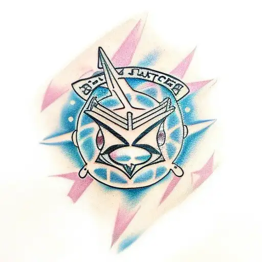 sailor moon tattoo design idea