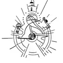 farol e mar tattoo design idea