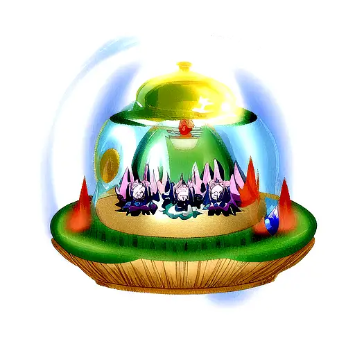 Mana potion tattoo design idea