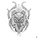 romanian rap tattoo design idea