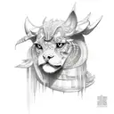 ice spice rapper tattoo design idea