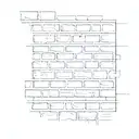 brick wall background with Hard Times in old times Roman font tattoo design idea