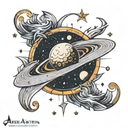 per aspera ad astra tattoo design idea