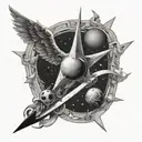 per aspera ad astra tattoo design idea