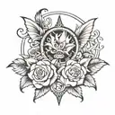 Elijah & Jesse tattoo design idea