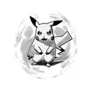 pikachu tattoo design idea