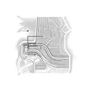 Formula 1 Circuit outlines tattoo design idea