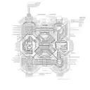 Formula 1 Circuit outlines tattoo design idea
