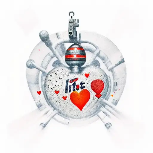 if it's not love, then it's the bomb tattoo design idea