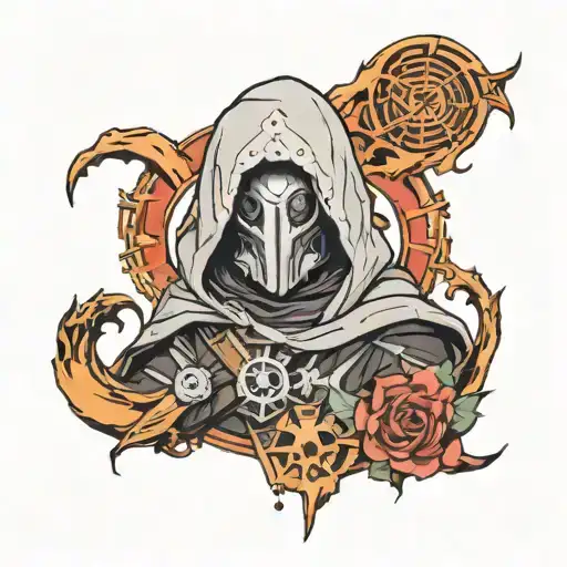 destiny ghost tattoo design idea