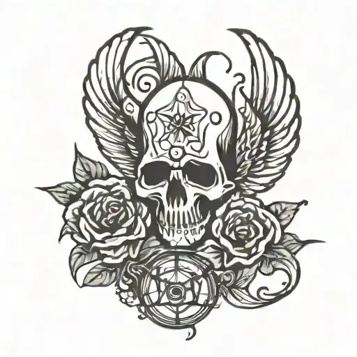 destiny ghost tattoo design idea