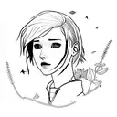 life is strange videogame tattoo design idea