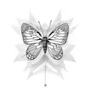 evolving buterfly tattoo design idea