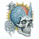 Alex grey. Grateful Dead. ram dass.  tattoo design idea