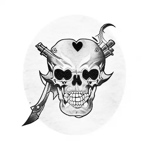 Left Chest to Full arm sleeve tattoo Embracing Filipino and Japanese Roots with the heart of a survivor and pirate flair tattoo design idea