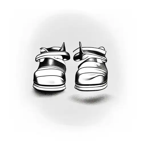 clog shoe for my grandma Carla tattoo design idea