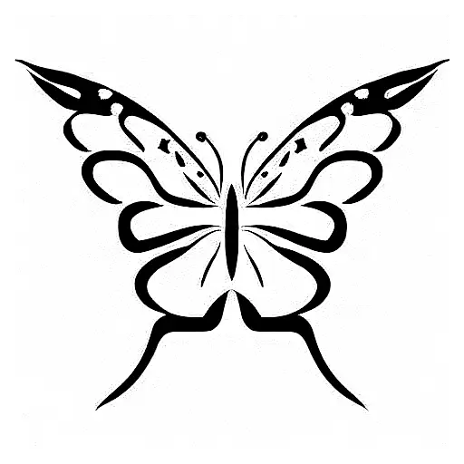 butterfly effect tattoo design idea