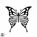 butterfly effect tattoo design idea
