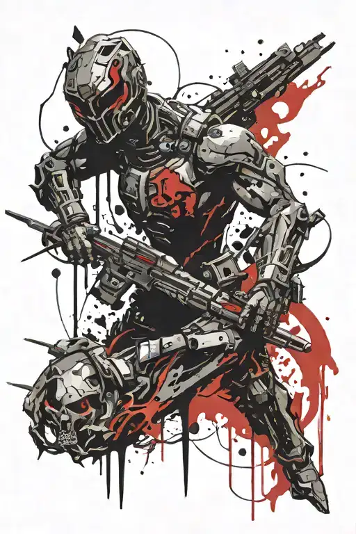 Doom Eternal Symbol tattoo design idea