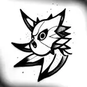 Deku tattoo design idea