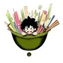 Deku tattoo design idea