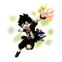 Deku tattoo design idea