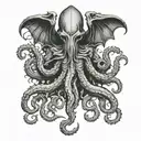 cthulhu tattoo design idea