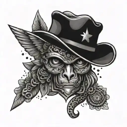 Police russia tattoo design idea