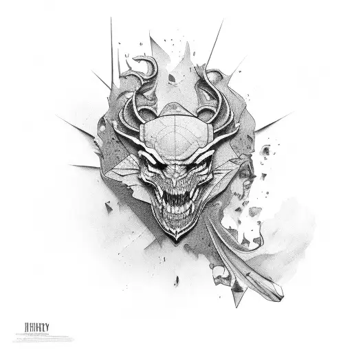 777 222 tattoo design idea