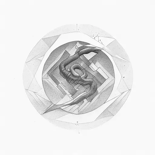 sisyphus tattoo design idea