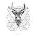 elk tracks tattoo design idea