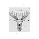 elk tracks tattoo design idea