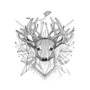 elk tracks tattoo design idea
