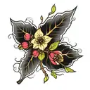 Aspen branch tattoo design idea