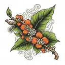 Aspen branch tattoo design idea