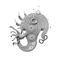 kokopelli tattoo design idea