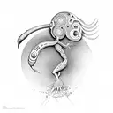 kokopelli tattoo design idea