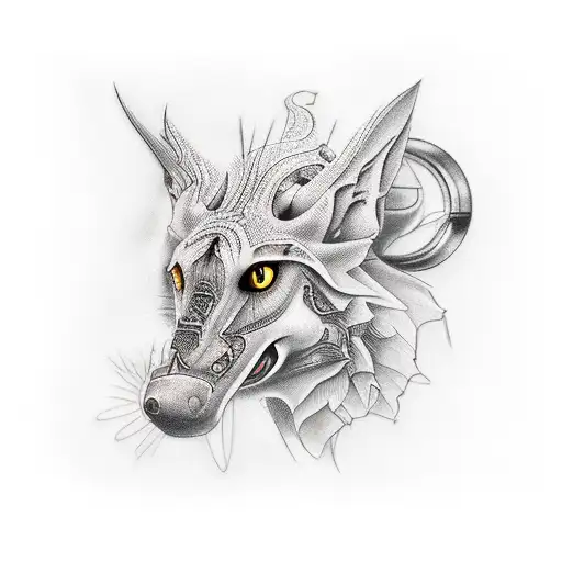 car part tattoo design idea