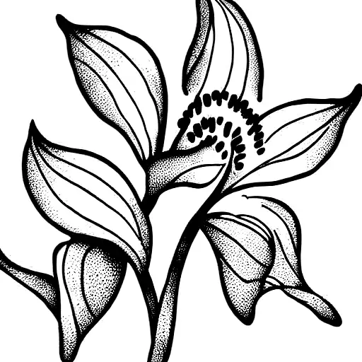 Lilly of the valley, mom tattoo design idea