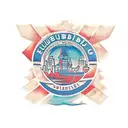 Hamburg City Skyline and logo tattoo design idea