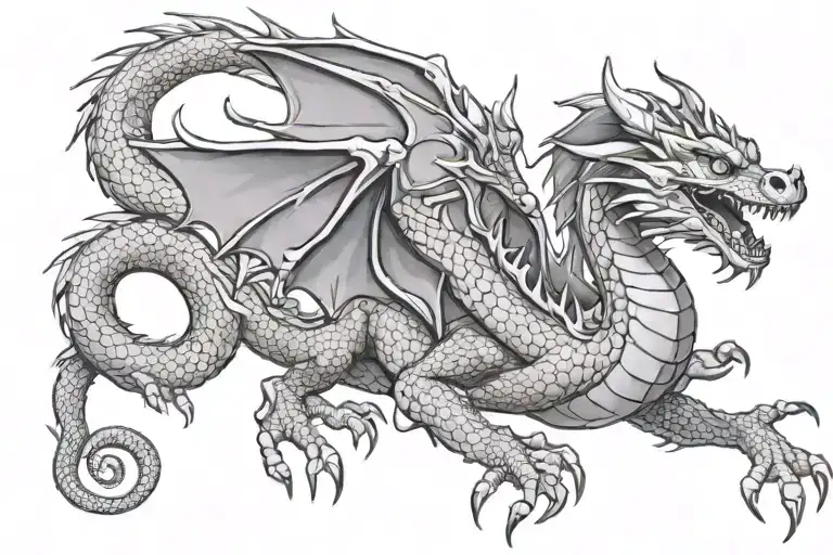 255+ Ink Dragon Tattoo Ideas in 2026 - BlackInk AI