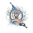 Time Line  tattoo design idea