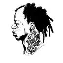 trippie redd tattoo design idea